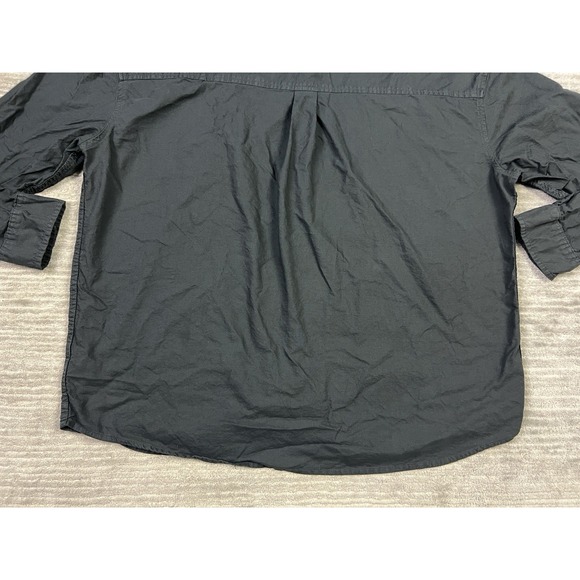 Arizona Shirt Mens‎ XXL Black Button Up Long Sleeve 100% Cotton Casual - Picture 10 of 13